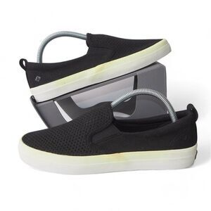 Sperry Top-Sider Crest Twin Gore Perf Sneakers Black / Yellow STS85344 Women's 9